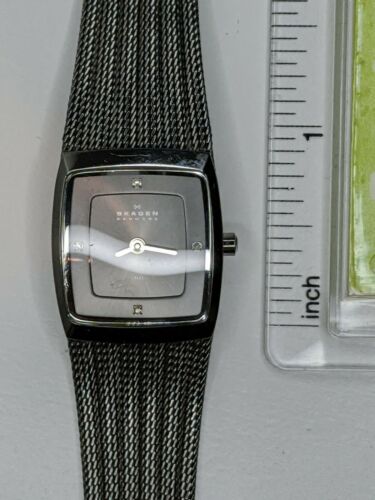 Skagen square hot sale face watch