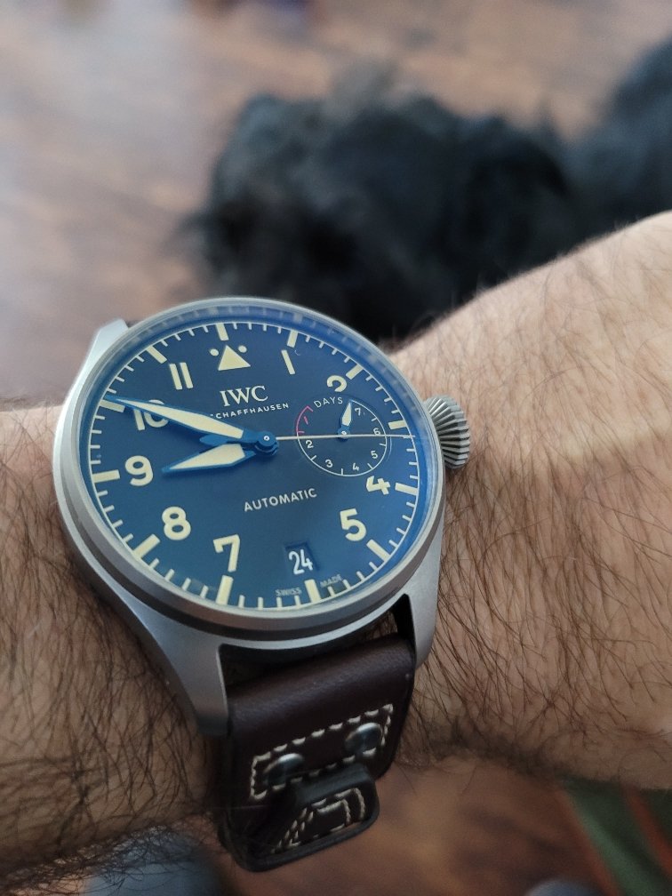 Iwc big pilot online heritage titanium