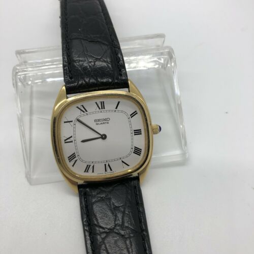 Vintage SEIKO QUARTZ Watch 7800 5259 Japan White Dial Working