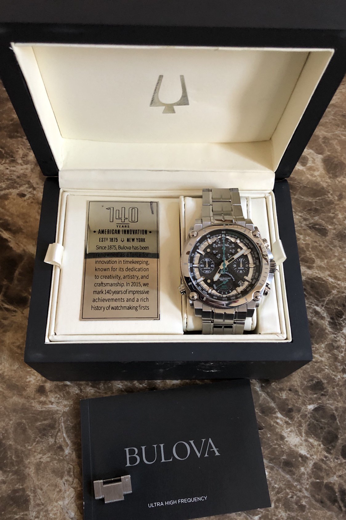 Bulova precisionist 140th anniversary hotsell