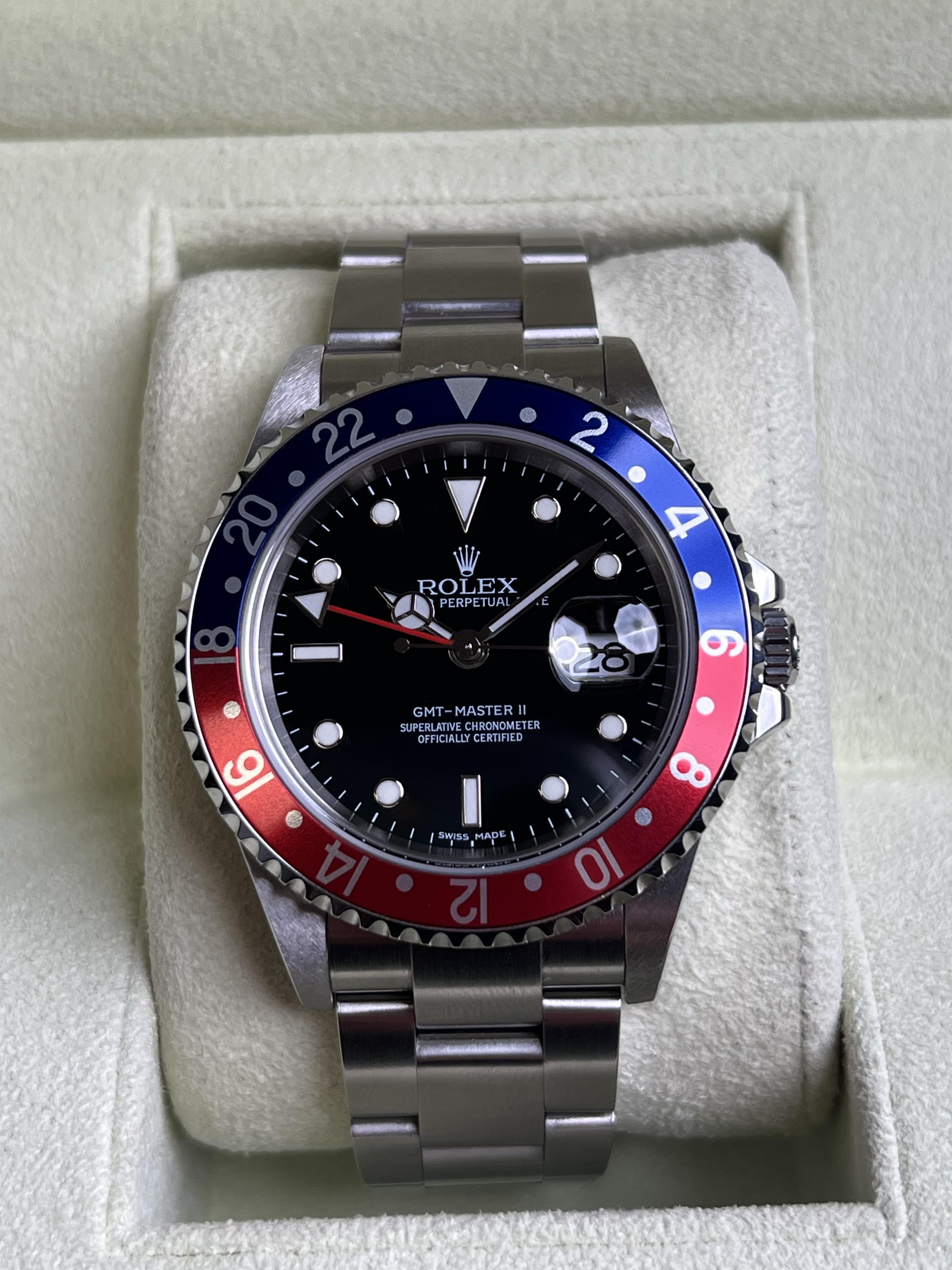 Rolex pepsi stick on sale dial