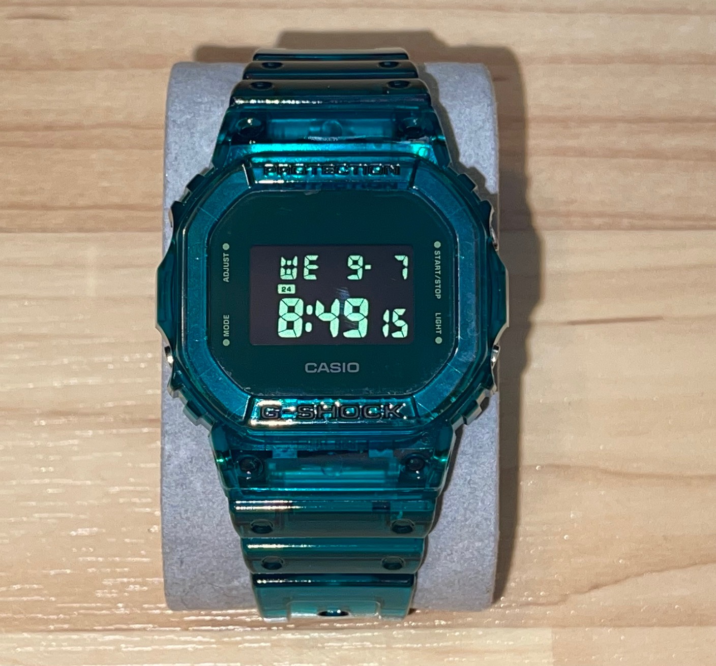 WTS] Casio G-Shock DW-5600SB-3 Green Skeleton Series Jelly Digital