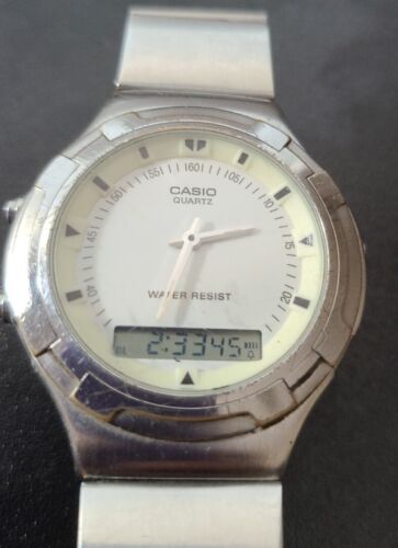 CASIO Quartz MTA 1000 Stainless Steel Water Resistant Wristwatches