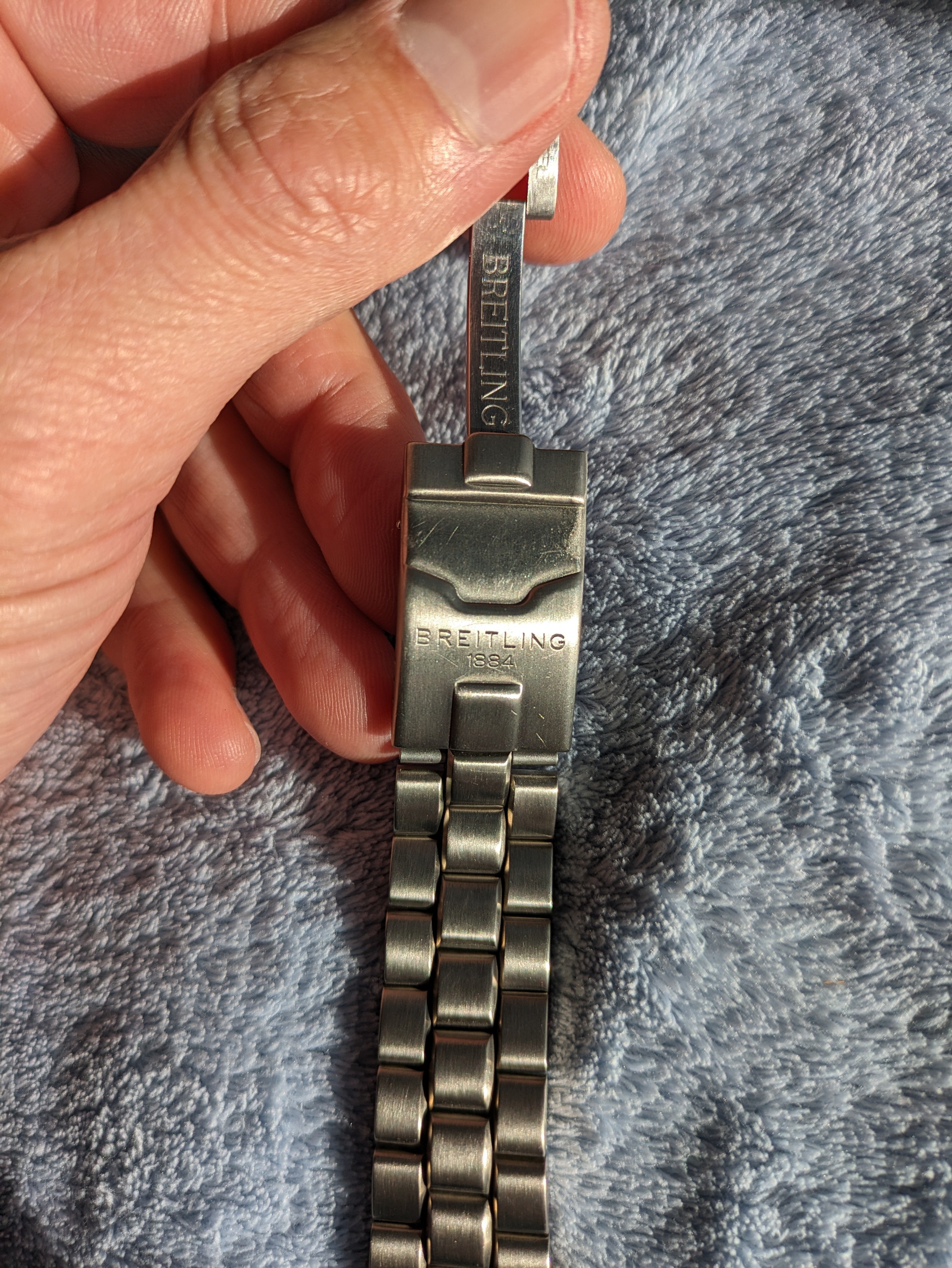 Breitling aerospace hot sale titanium bracelet