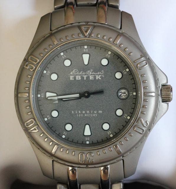 SOLD Eddie Bauer EBTEK Titanium WatchCharts Marketplace