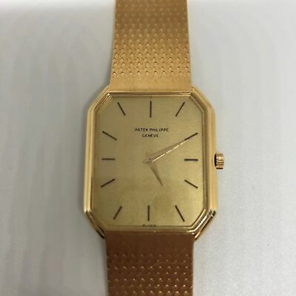 Patek Philippe Vintage Yellow Gold Manual Mens Watch 3860/1 Selling As ...