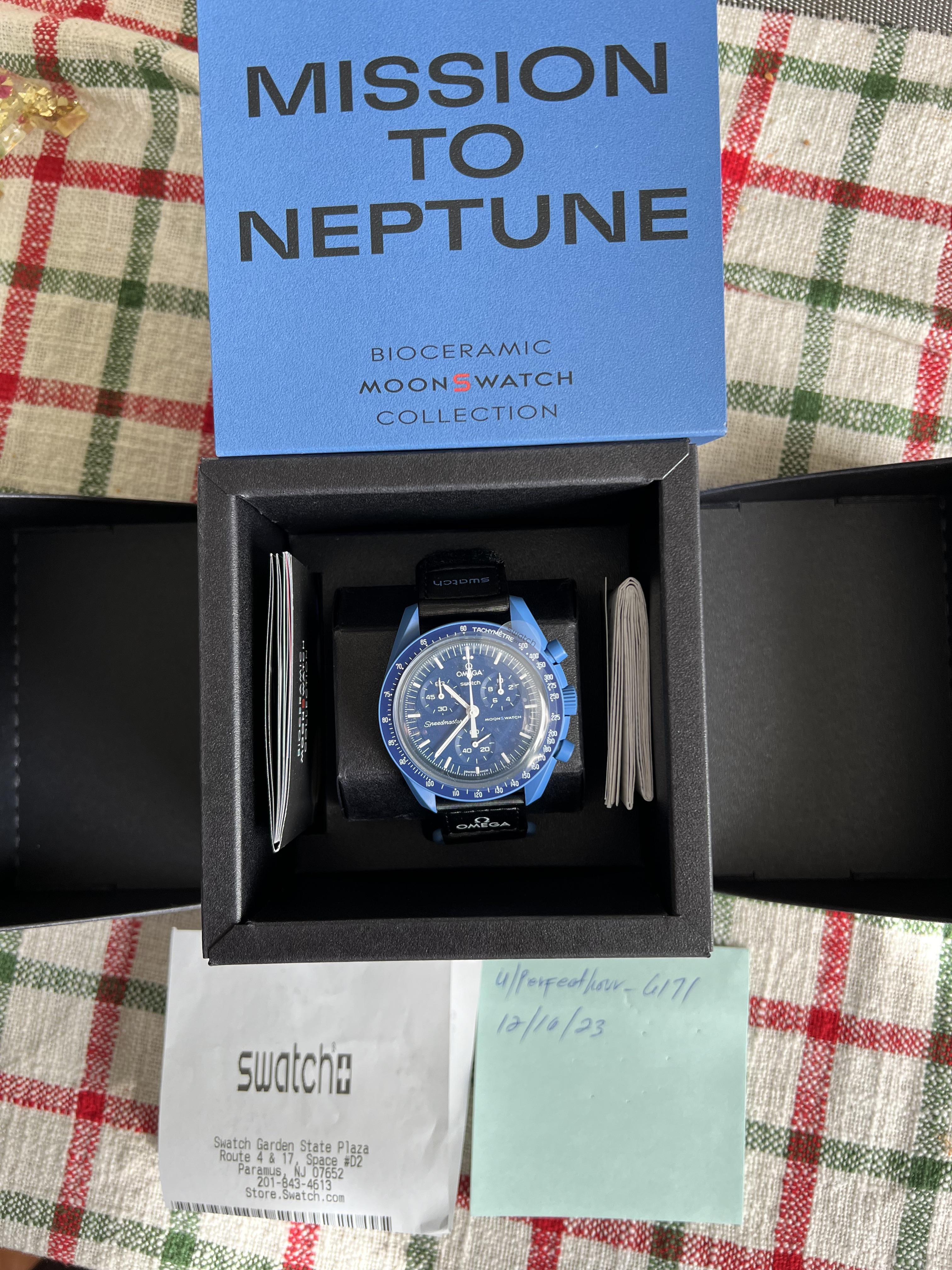 WTS Swatch Omega Neptune WatchCharts Marketplace