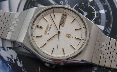 NICE & RARE VINTAGE SEIKO KING QUARTZ MODEL 5856-7010 JAPAN MADE