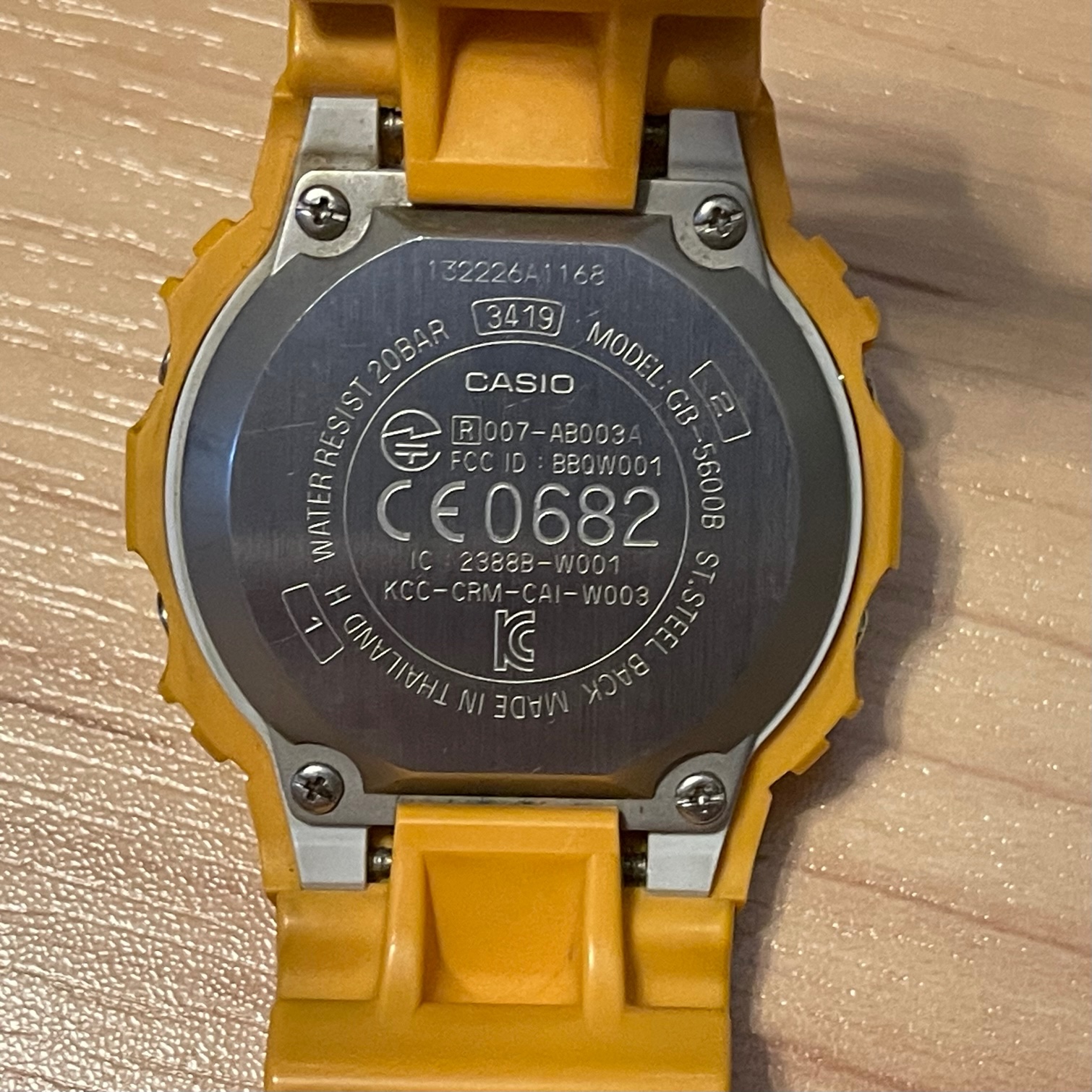 WTS] Casio G-Shock GB-5600B-9 Mango Mirrored Square Bluetooth