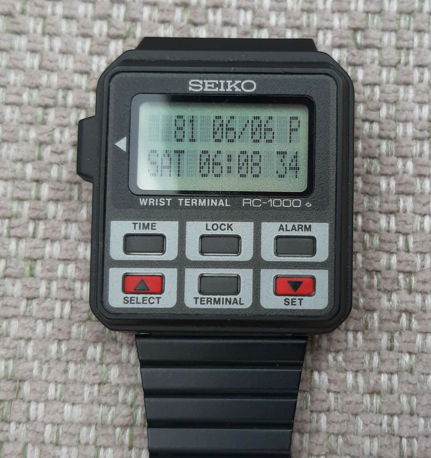 超レア VINTAGE 1984's SEIKO RC-1000 腕時計 超レア VINTAGE 1984's SEIKO RC-1000 腕時計