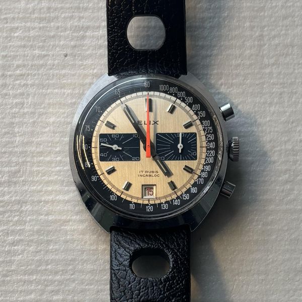 [WTS] Elix Vintage 70's Chronograph with Valjoux 7734 Movement ...