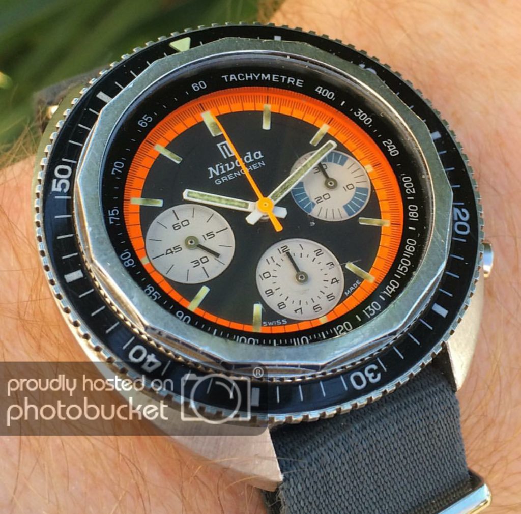 FS: Nivada Grenchen Chronoking Diver 43mm V.72 Bakelite | WatchCharts