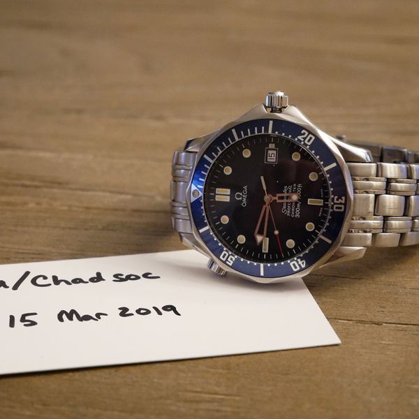 [WTS] Omega Seamaster Professional with matching Everest watch pouch