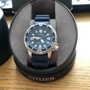 CITIZEN E168-S100631 Blue Promaster ECO-DRIVE DIVERS WATCH