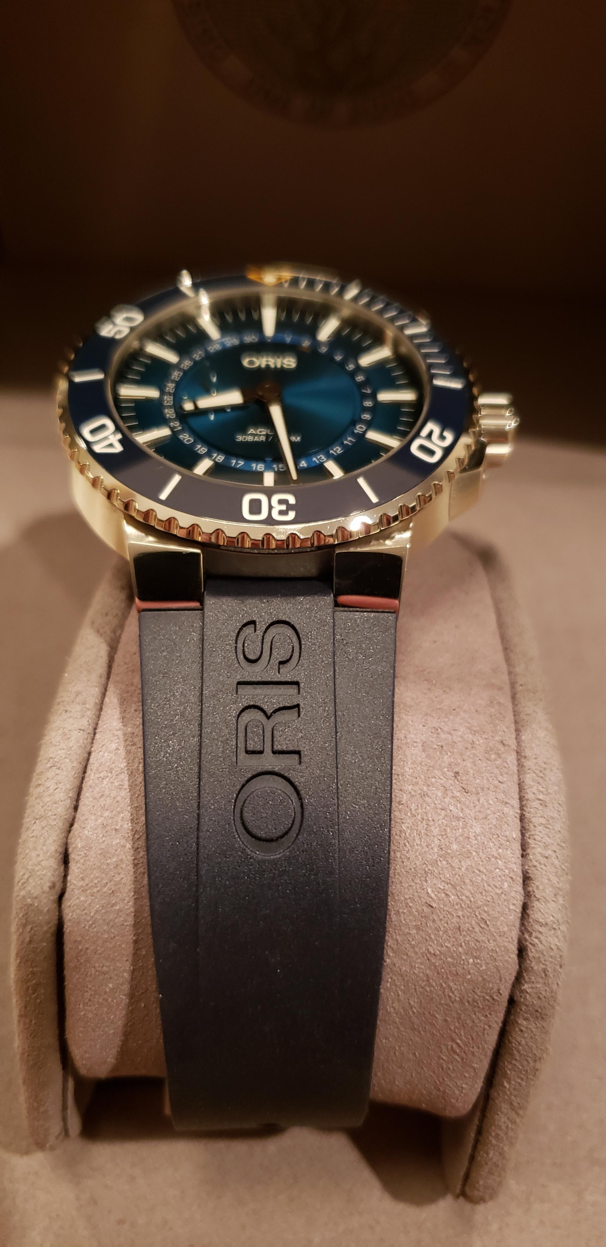 WTS Oris Aquis Great Barrier Reef III Limited Edition 01 743 7734