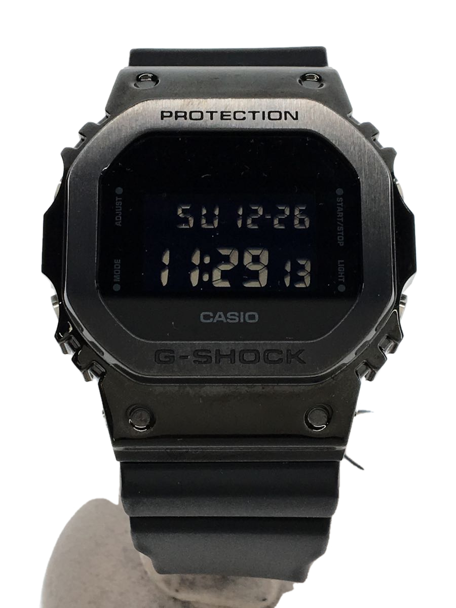 Used] CASIO G-SHOCK Quartz New Metal Bezel/GM-5600B-1JF/Black