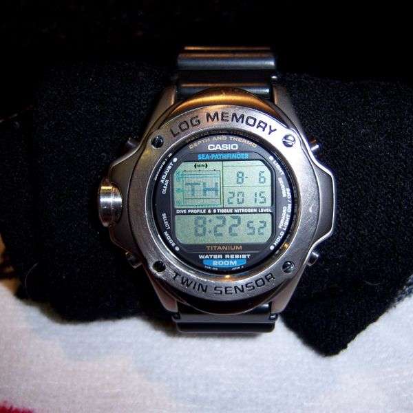 FS Rare Casio Professional Diver SPF 100S Titanium REDUCED TO $195 FOR ...