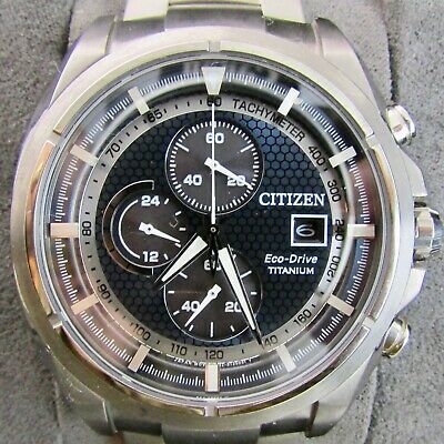 CITIZEN Eco-Drive チタン　腕時計　B612 楽天市場】【中古】CITIZEN シチズン Eco-Drive エコドライブ