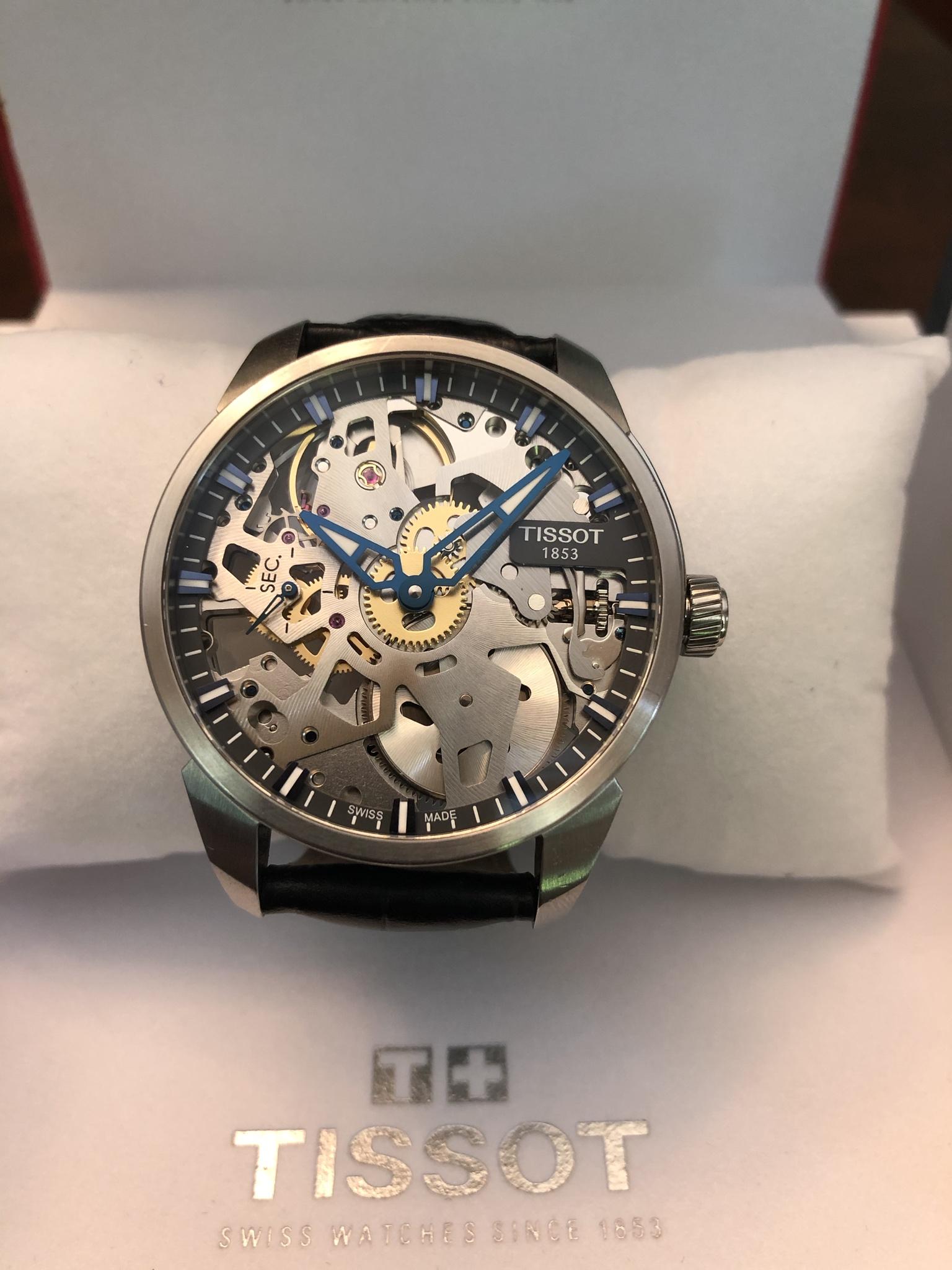 tissot t squelette complication