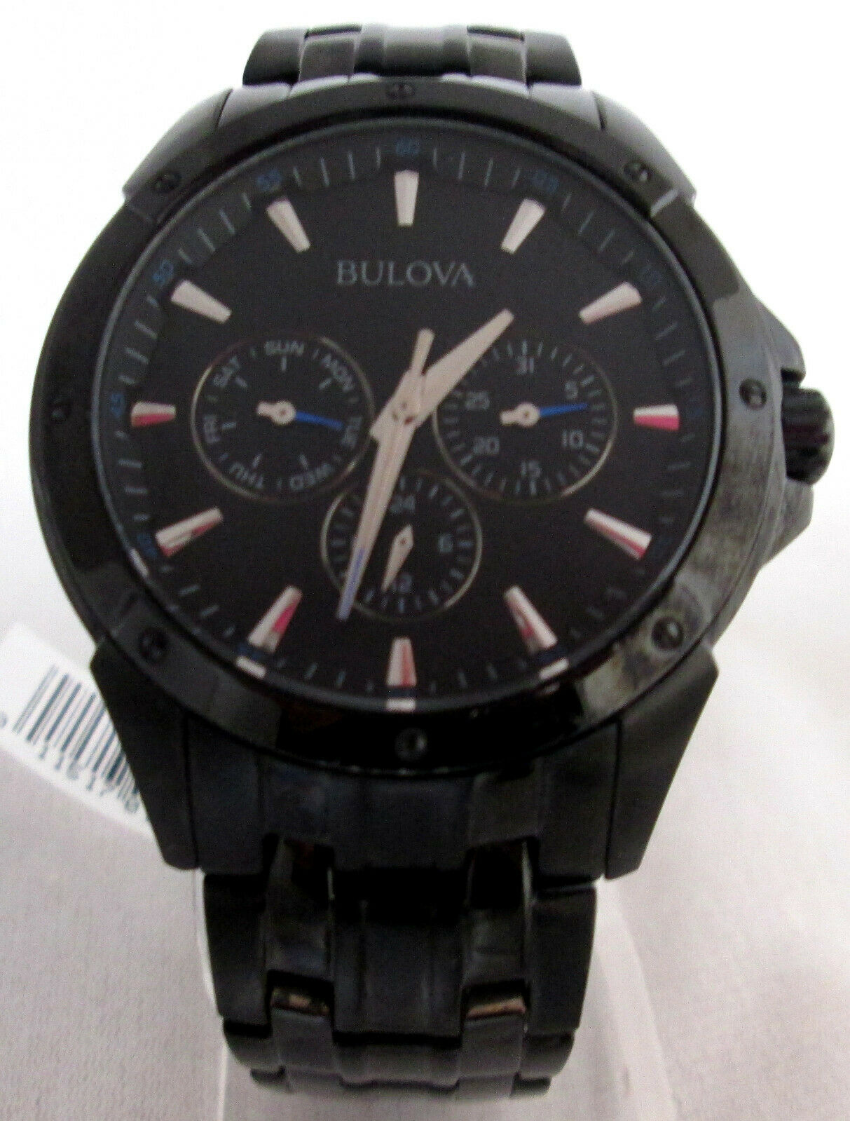 bulova men's watch chronograph 98c121