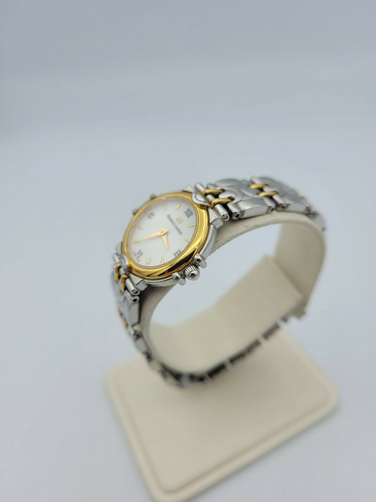 22mm Maurice Lacroix Gold Steel Vintage Sapphire Crystal 59725