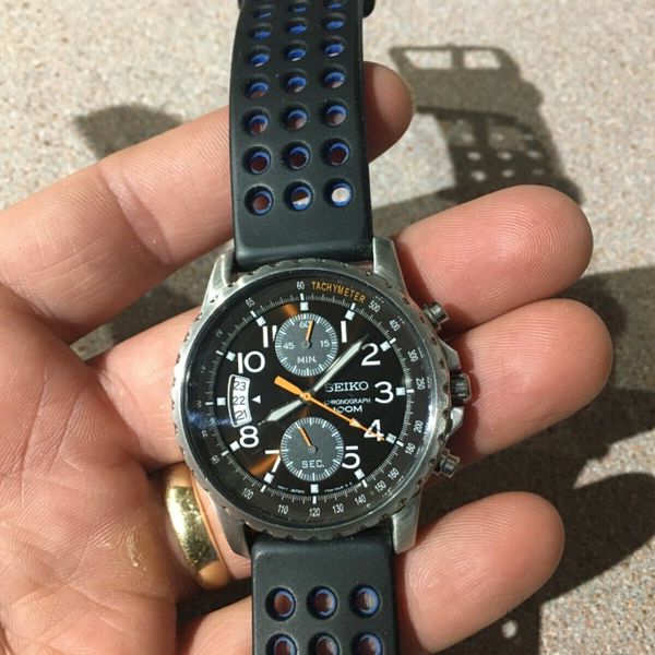 時計 nonnative seiko chronograph watch SEIKO Chronograph (Sold) Ref. no: 7T94-0AE0 Case Size: 43mm