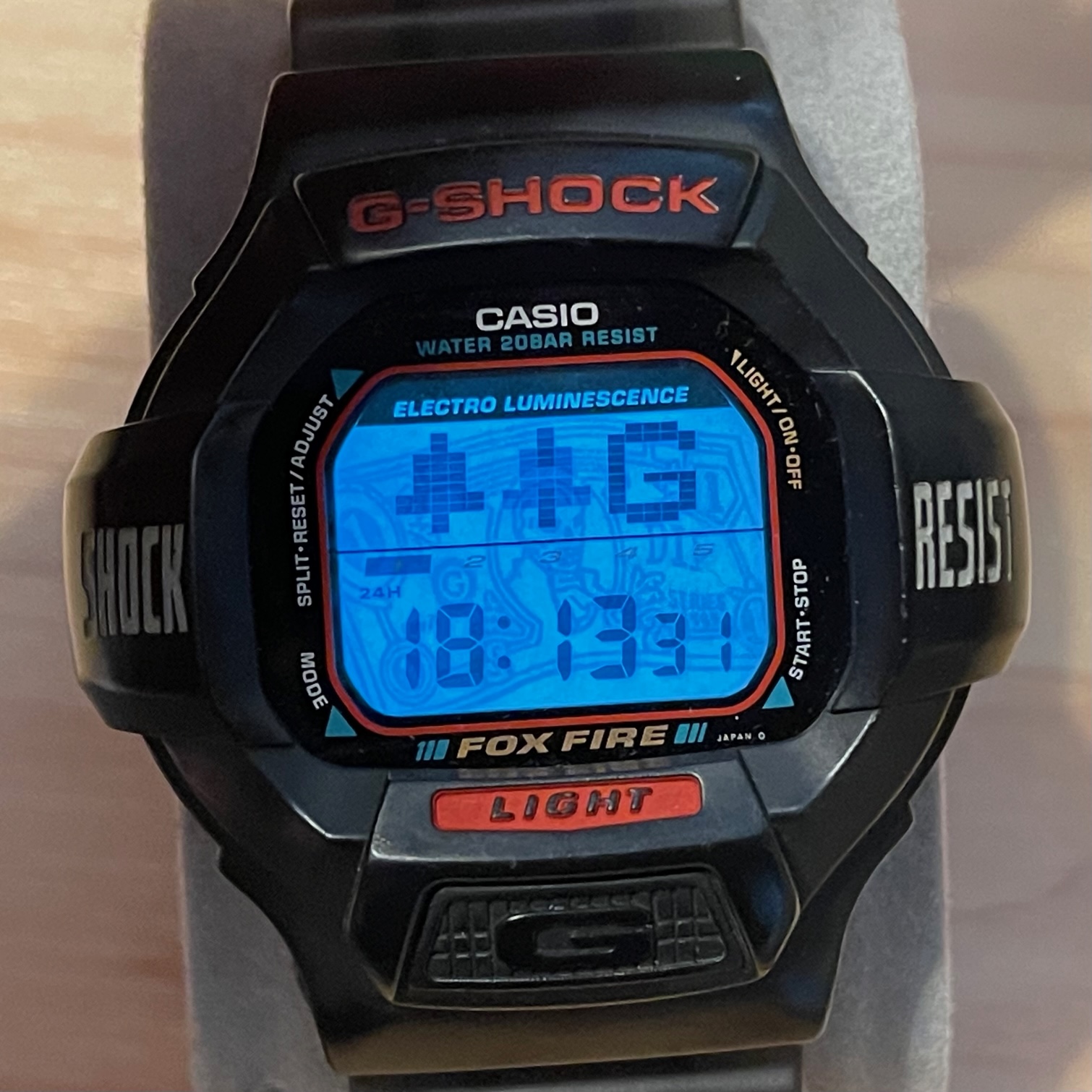 WTS] Casio G-Shock DW-8020-1 “Coin Toss” Slot Machine Vintage 1995 Fox Fire  Module 1433 Digital Watch | WatchCharts Marketplace