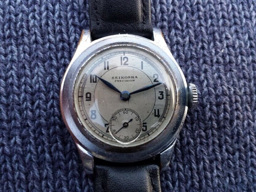 Seikosha Seiko Precision WW2 Imperial Japan Military