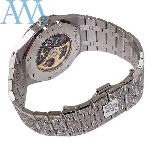 The Audemars Piguet Royal Oak 41mm Stainless Steel Blue Dial