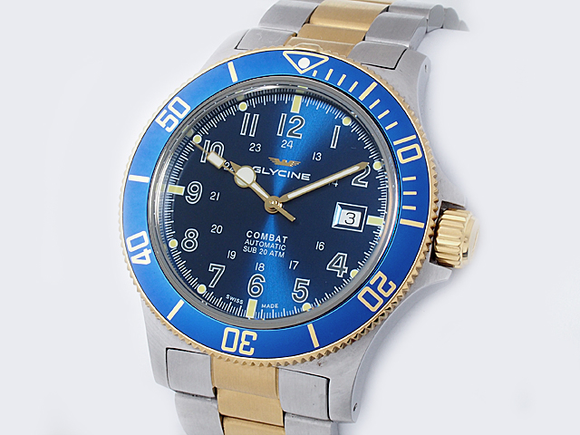 Fujiya free shipping Glycine GLYCINE combat sub GL0081 men s