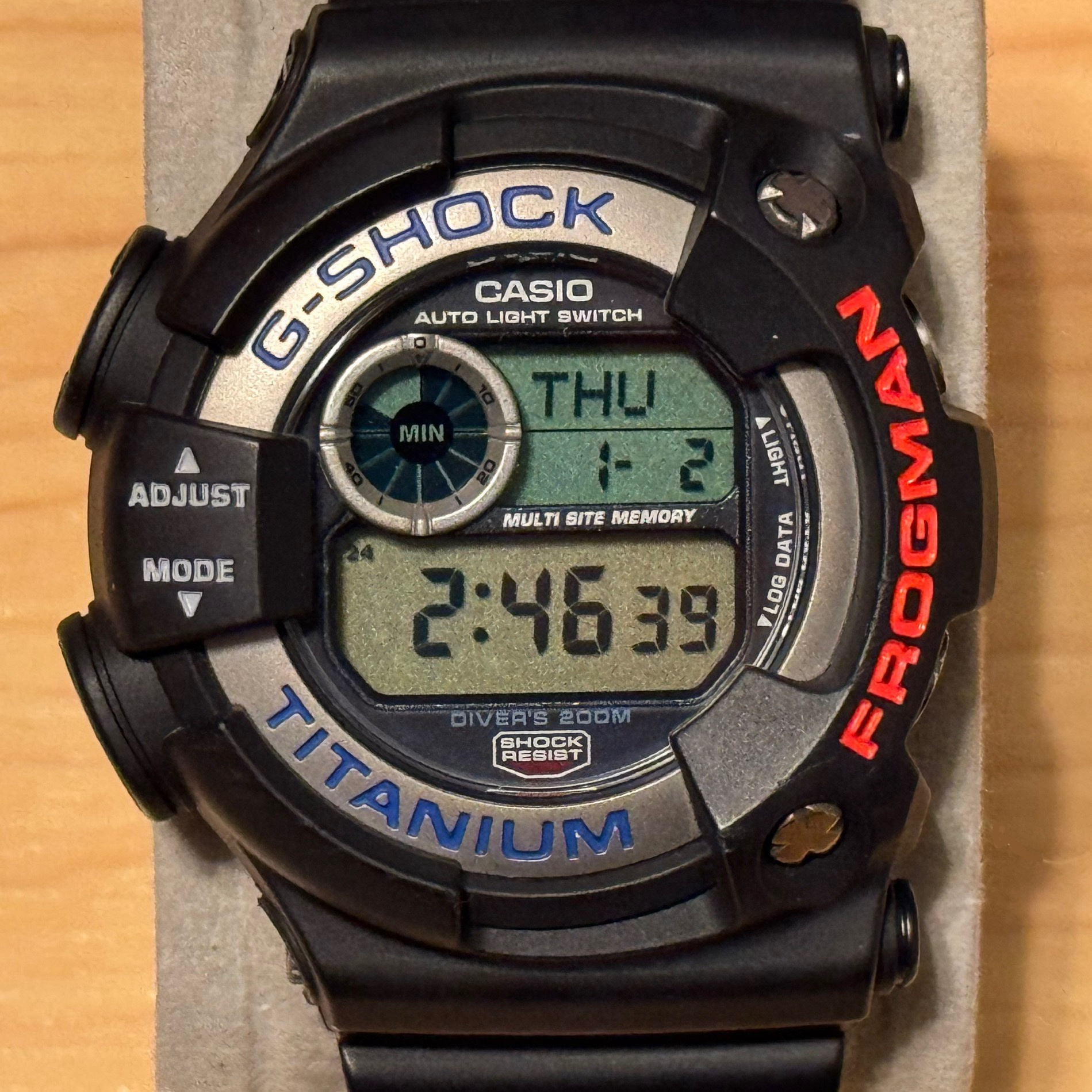 CASIO G-SHOCK DW-8250WC-7B 限定版｜ダイビング・シュノーケリング