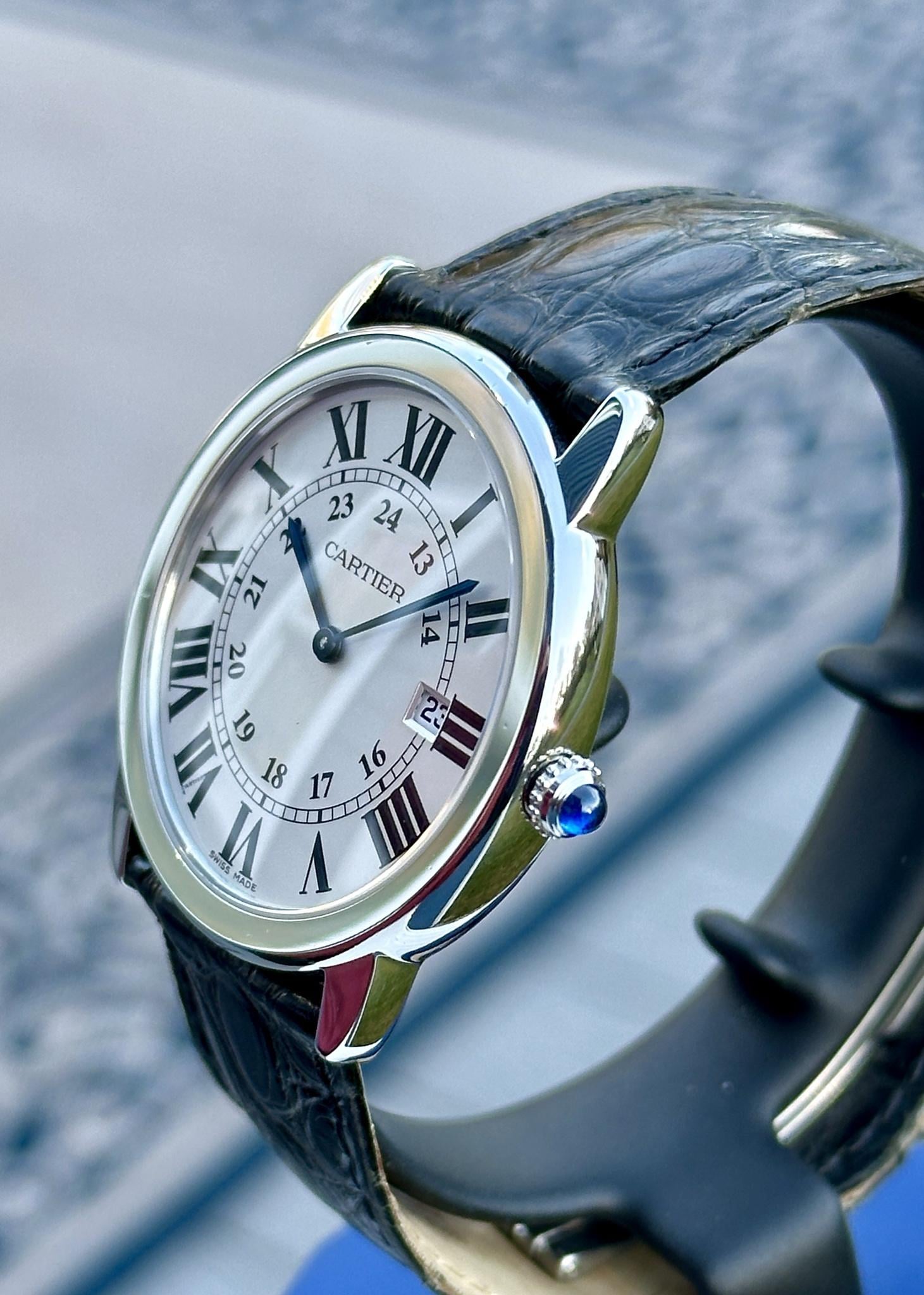 WTS Cartier Ronde Solo Large Ref. 3603 W6700255 36mm