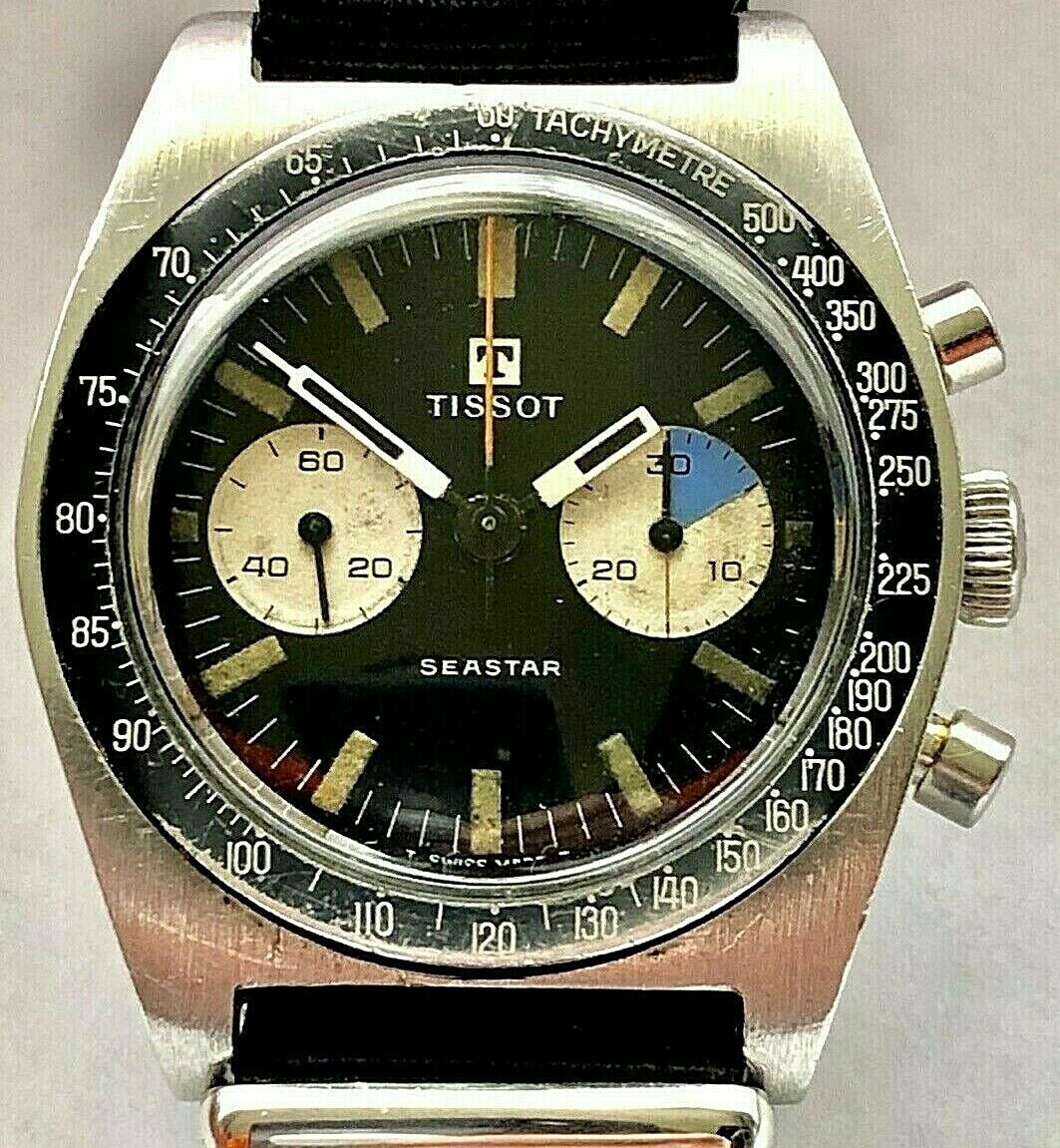 Vintage 1969 Tissot Seastar Chronograph Lemania 870 Lemania