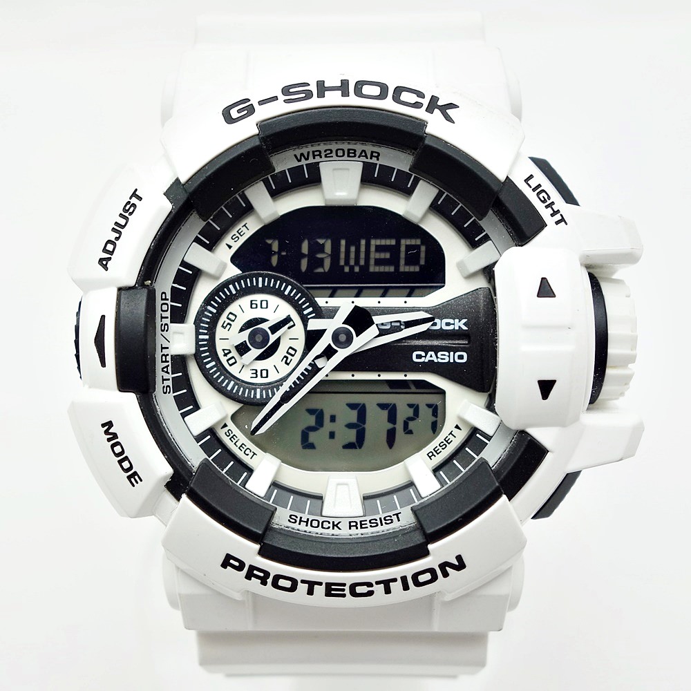 [USED-B] CASIO Casio G-SHOCK G-SHOCK GA-400-7AJF Hyper Colors White ...