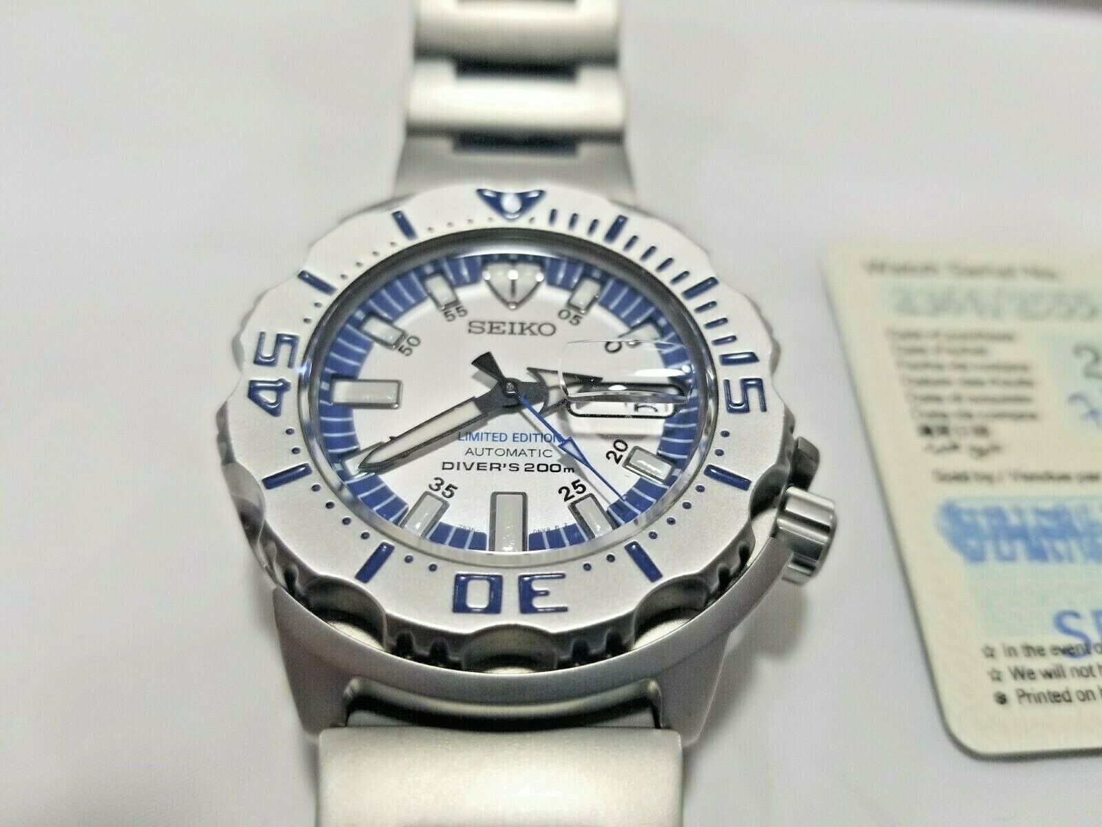 RARE LIMITED ED Seiko SKZ331 SNOW MONSTER Complete with Box