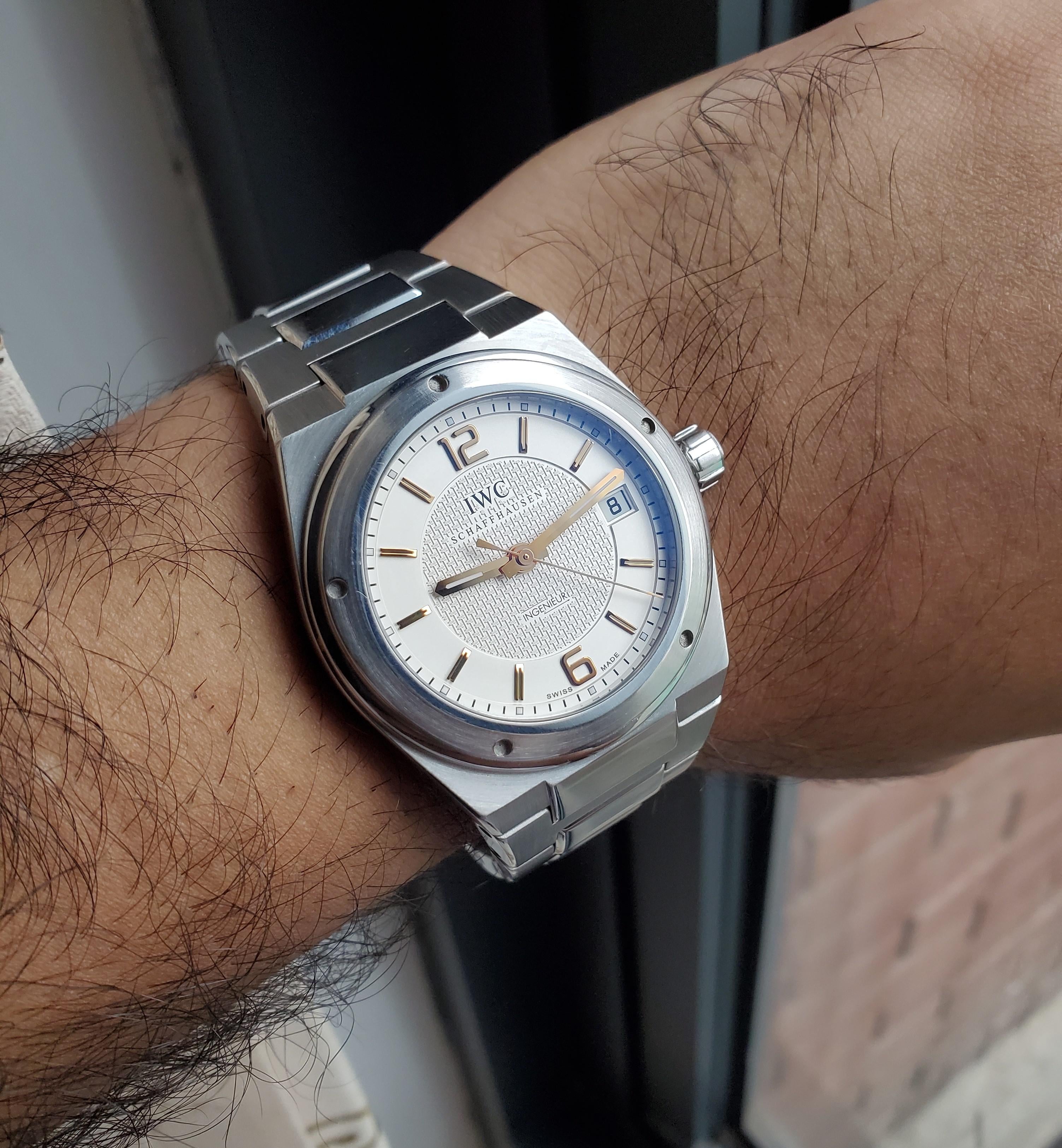 WTS IWC Ingenieur 3228 SERVICED In house Caliber Rare watch 3499 WatchCharts Marketplace