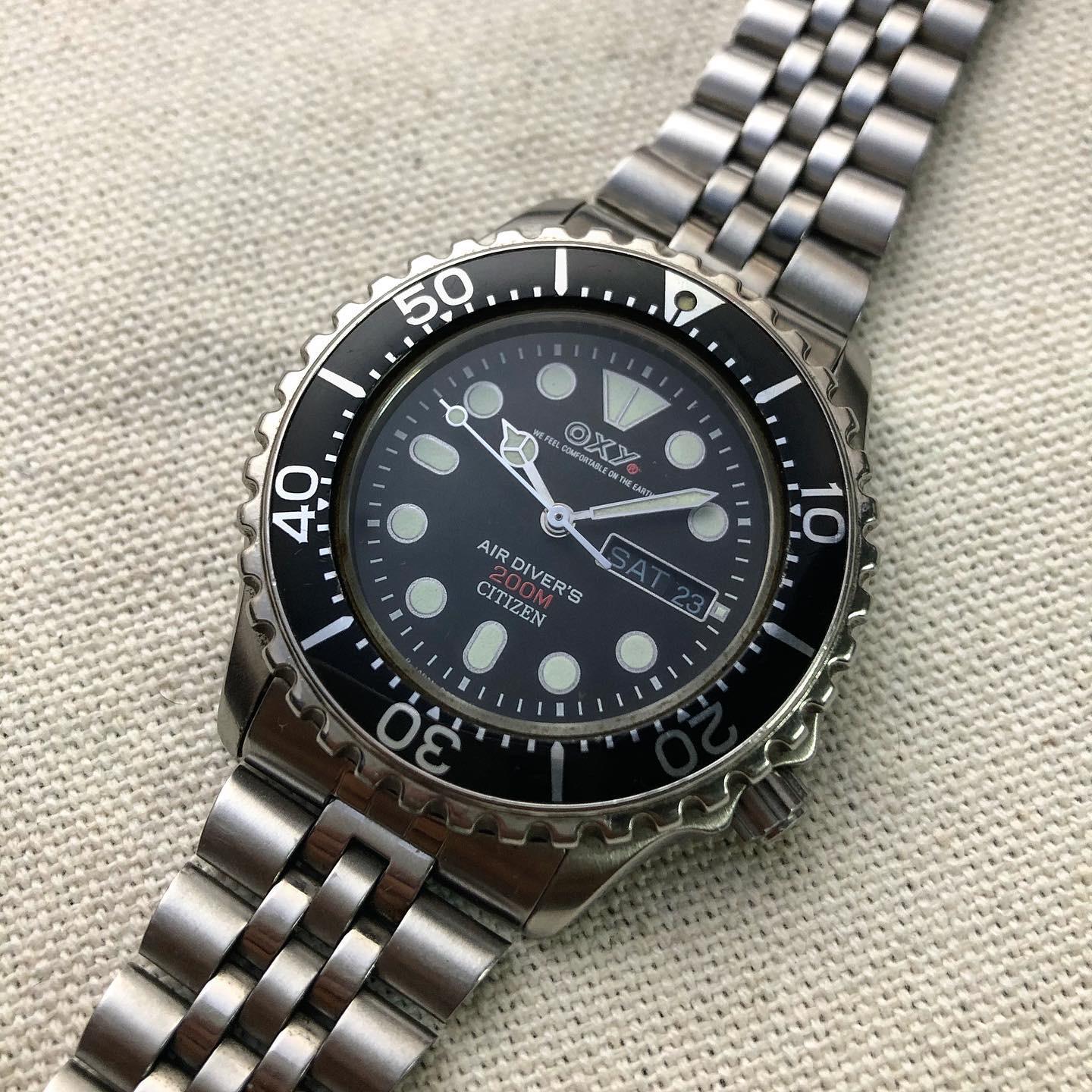 Citizen sales air diver