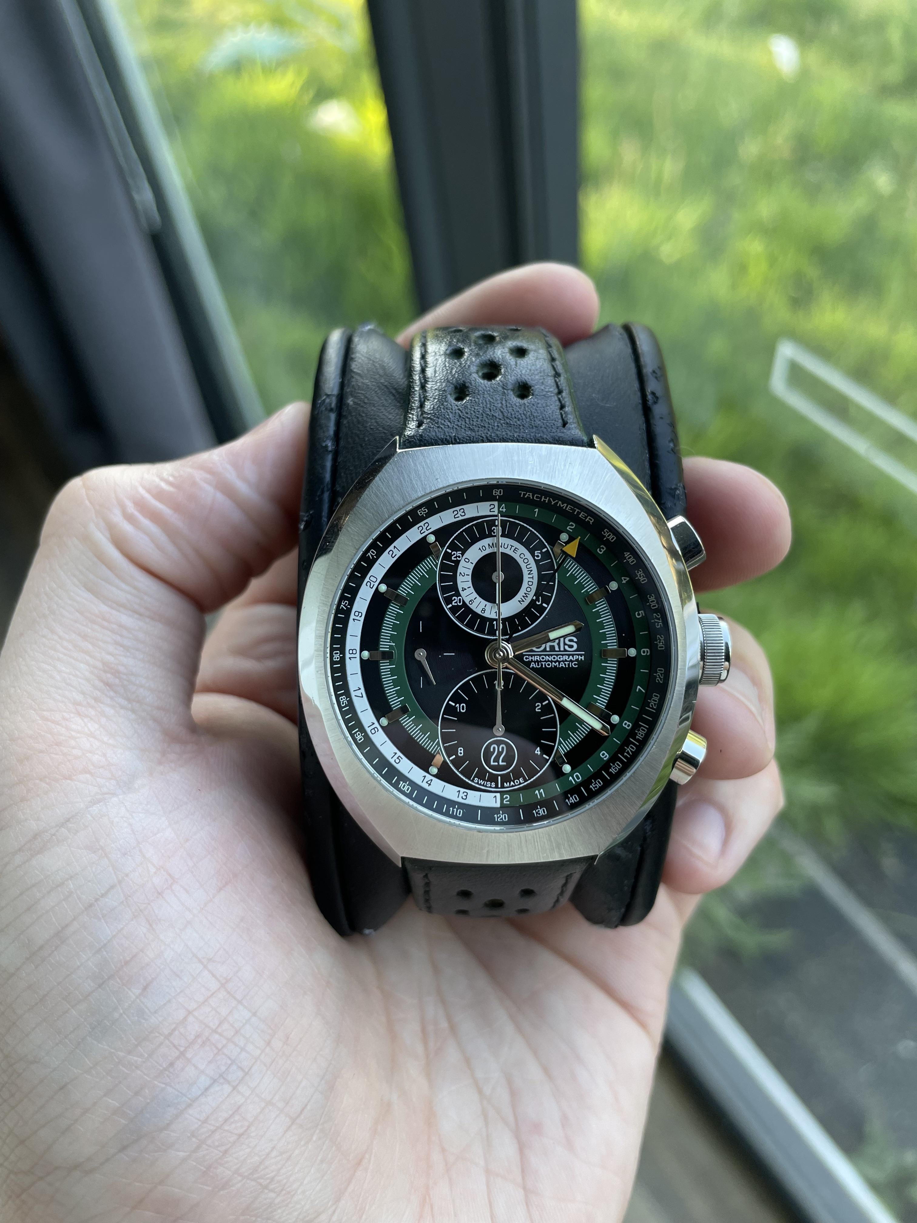 WTS Oris Chronoris Green Limited Edition Grand Prix GMT