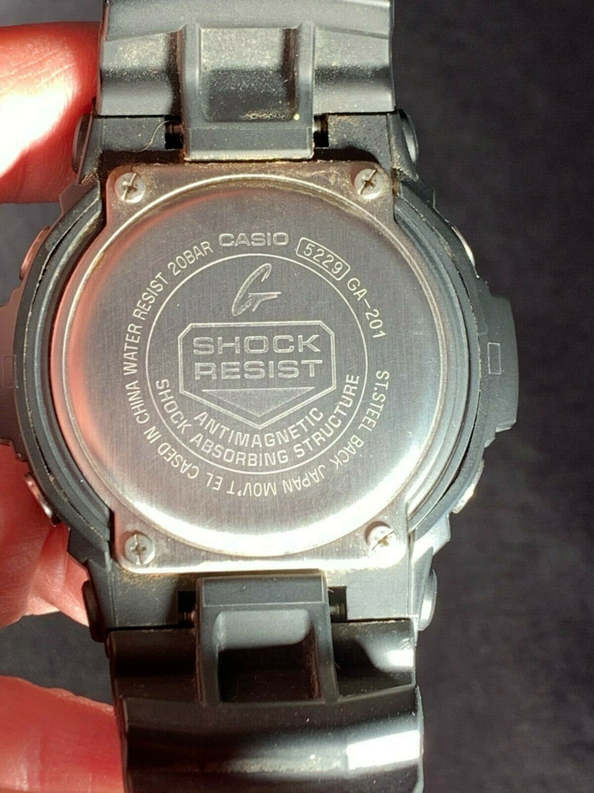 Casio G-Shock 5229 GA 201 Analog & Digital Chronograph Watch