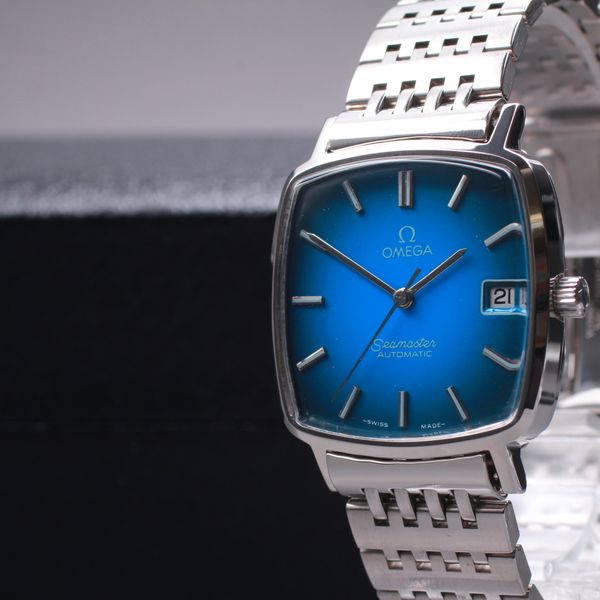 OH [Near MINT] 1973 OMEGA Seamaster Cal.1012 TV screen Automatic Men ...