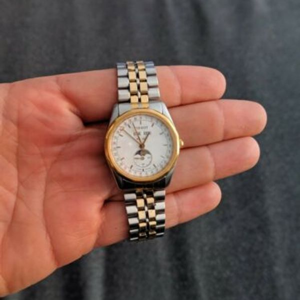 【超希少】ティソ　ムーンフェイズ　P356 456 クォーツ Super Rare Tissot Moon Phase P356 456 Quartz | eBay