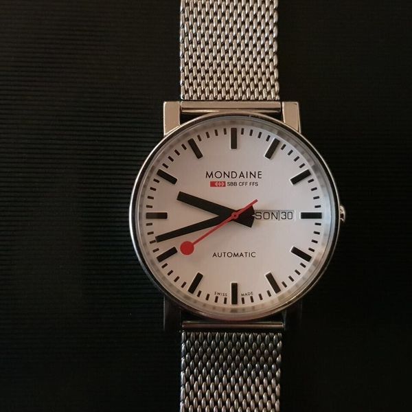 Mondaine FFS orologio da polso Classic 40 mm Mondaine FFS orologio da polso Classic 40 mm
