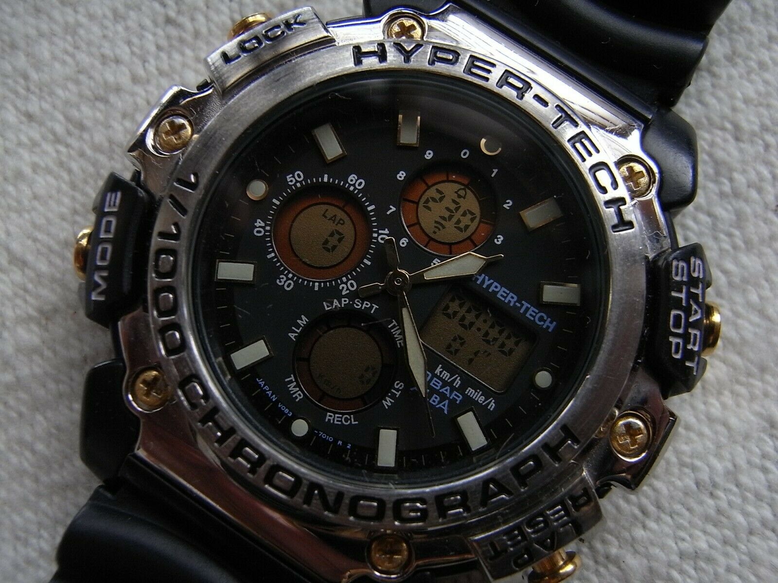 RARE SEIKO ALBA HYPER-TECH CHRONOGRAPH v083-7010 | WatchCharts