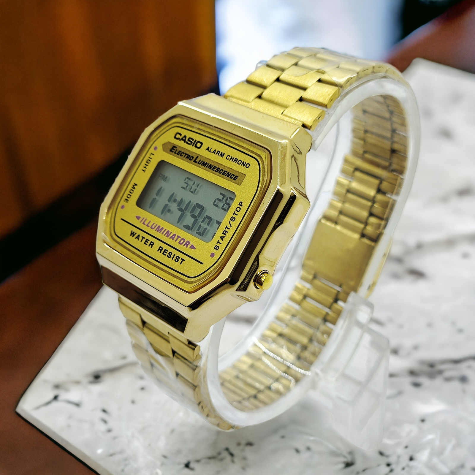 Casio alarm chrono electroluminescence best sale