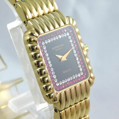 RAYMOND WEIL Nabucco 3753 18K GOLD ELECTROPLATED WOMEN'S