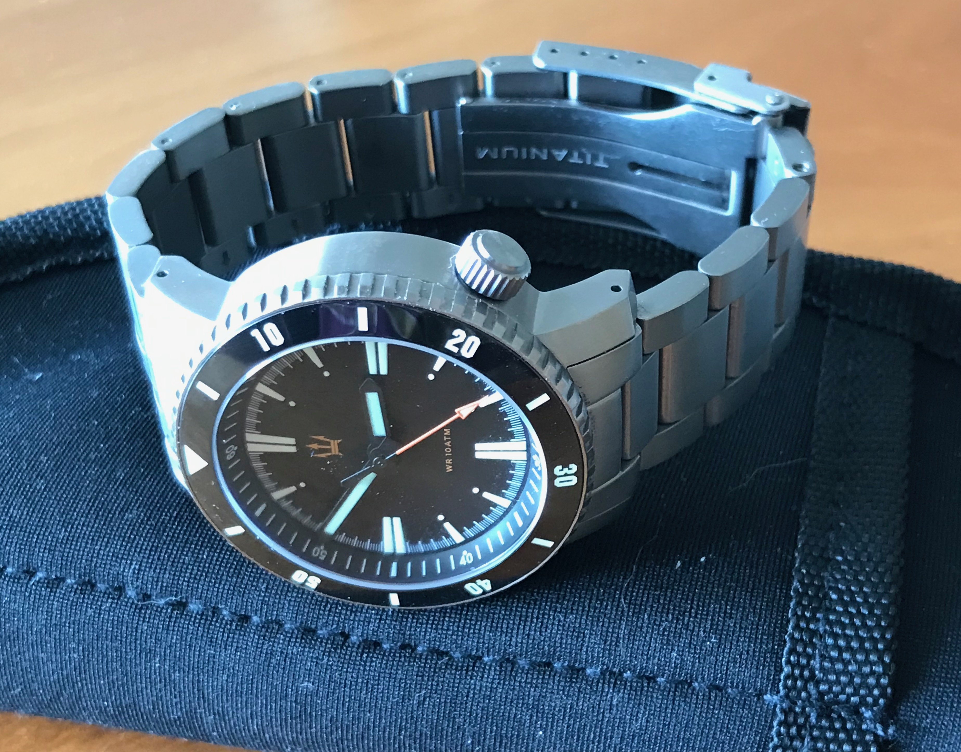 Maratac best sale titanium watch