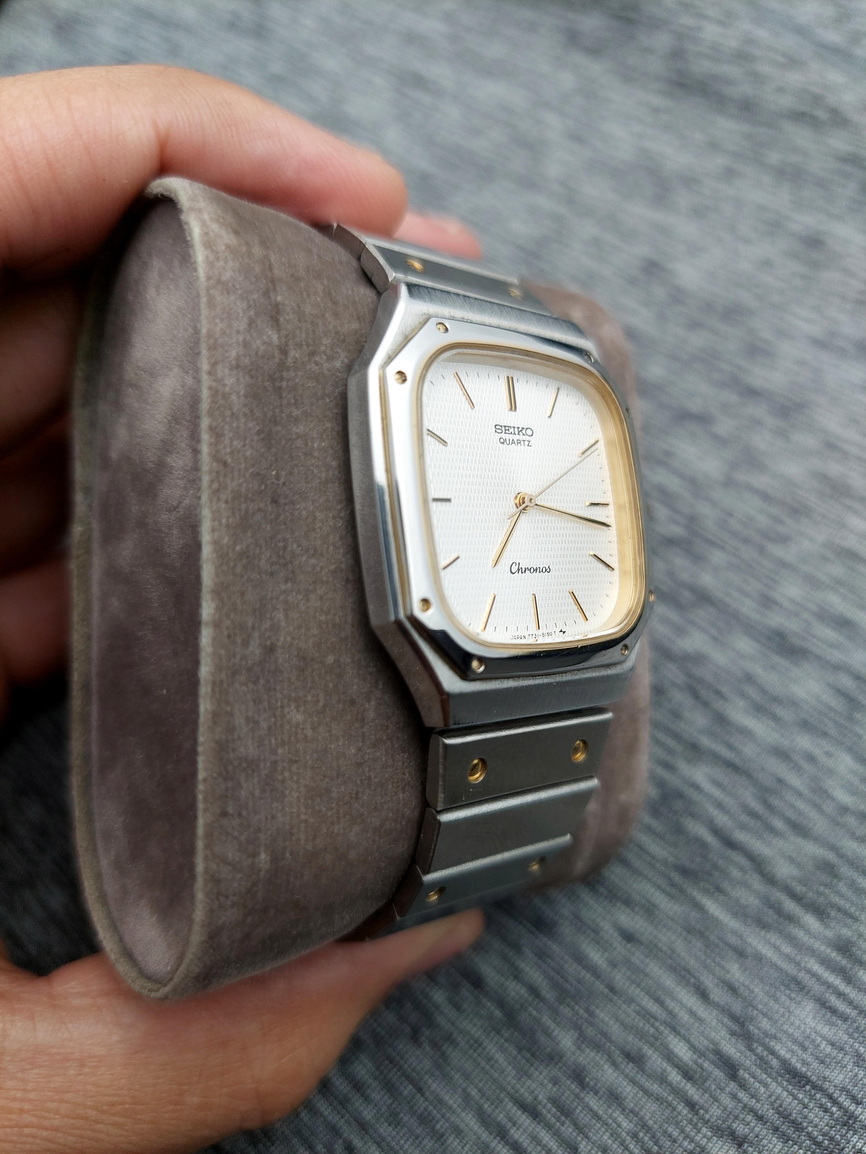 WTS] Seiko Chronos Tank 7731-5130 From 80's | $145 Shipped