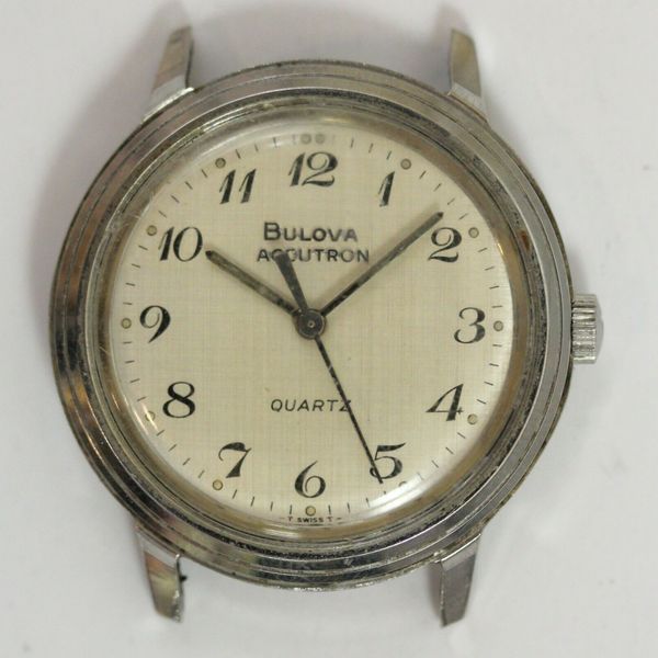 1977 Bulova Accutron Quartz Watch, cal 2421.11, Works Great w. Accuset