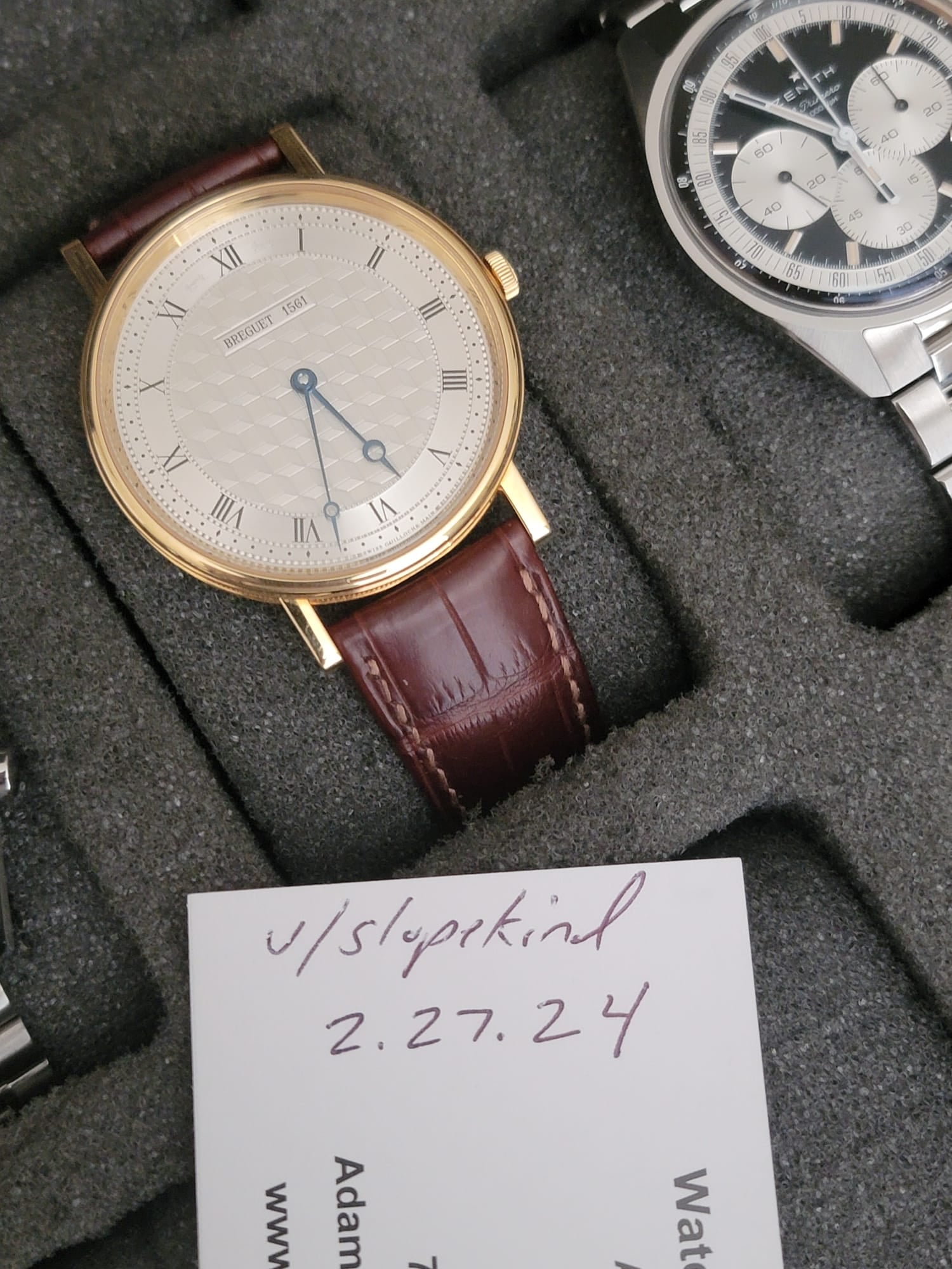 WTS Breguet Classique 18K Yellow Gold Ref 5967 WatchCharts