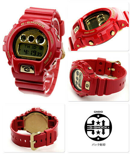 CASIO G-SHOCK DW-6930A-4 30TH ANNIVERSARY RISING RED